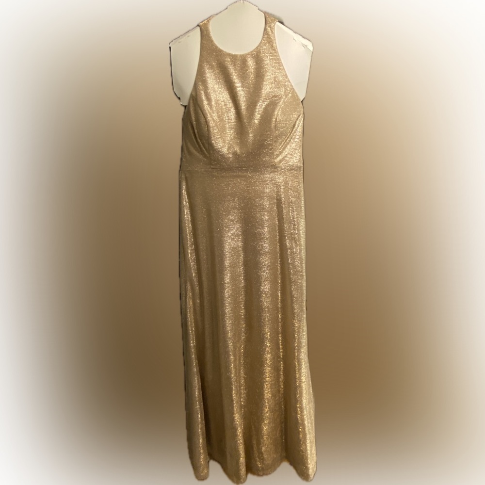 Bridesmaids dress. Rose gold. Size 12